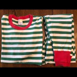 Hanna Andersson Long John Pajamas Adult Small